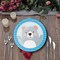 8 Ct. Blue Happy Bear Paper Dinner Plates Cute Bear-Themed Tableware for Baby Showers & Birthdays